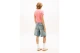 Tommy Jeans Slim Linear Γυναικείο Κοντομάνικο T-Shirt Ροζ