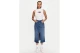Tommy Jeans Γυναικεία Αμάνικη Μπλούζα Λευκή