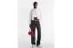 Tommy Jeans Γυναικείο Cropped Πουκάμισο Λευκό