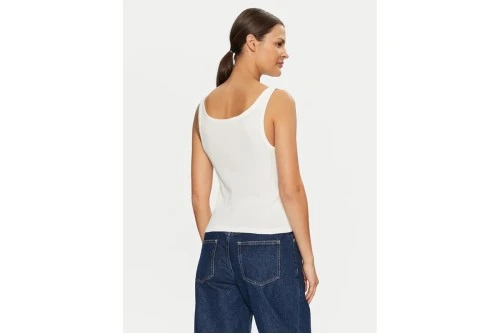 Tommy Jeans Slim Button Μπλούζα Αμάνικη Γυναικεία (DW0DW19492 YBL)