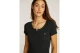 Tommy Jeans Γυναικείο Κοντομάνικο T-Shirt με Λαιμόκοψη Μαύρο