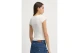 Tommy Jeans Γυναικείο Κοντομάνικο T-Shirt Εκρού