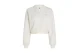 Tommy Jeans Teddy Zip Thru Γυναικείο Sherpa Μπουφάν Λευκό