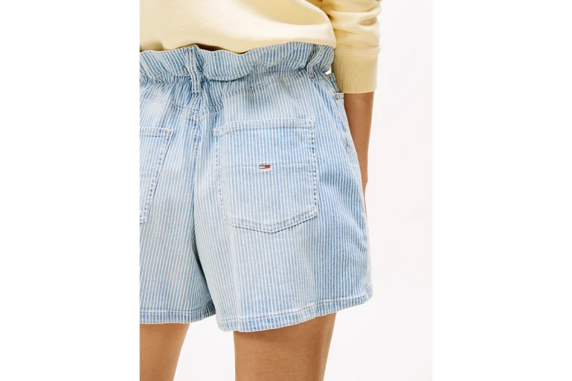Tommy Jeans Paperbag Γυναικείο Τζιν Σορτς