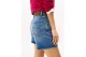 Tommy Jeans Mom Γυναικείο Τζιν Σορτς Μπλε