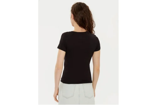 Tommy Jeans Slim V-Neck T-Shirt Γυναικείο (DW0DW20458 BDS)