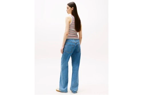 Tommy Jeans Mia Relaxed Fit Παντελόνι Τζιν Γυναικείο (DW0DW20491 1A5)