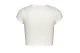 Tommy Jeans Babylock Γυναικείο Κοντομάνικο T-Shirt Λευκό
