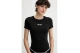 Tommy Jeans Essential Γυναικείο Κοντομάνικο T-Shirt Μαύρο
