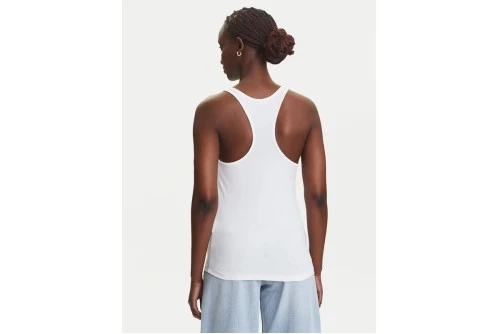 Tommy Jeans Soft Rib Regular Fit Μπλούζα Αμάνικη Γυναικεία (DW0DW20917 YBL)