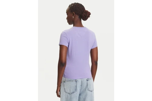 Tommy Jeans Linear Slim Fit T-Shirt Γυναικείο (DW0DW21164 W0E)