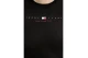 Tommy Jeans Linear Slim Fit Γυναικείο Κοντομάνικο T-Shirt Μαύρο