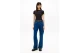 Tommy Jeans Linear Γυναικείο Κοντομάνικο T-Shirt Μαύρο