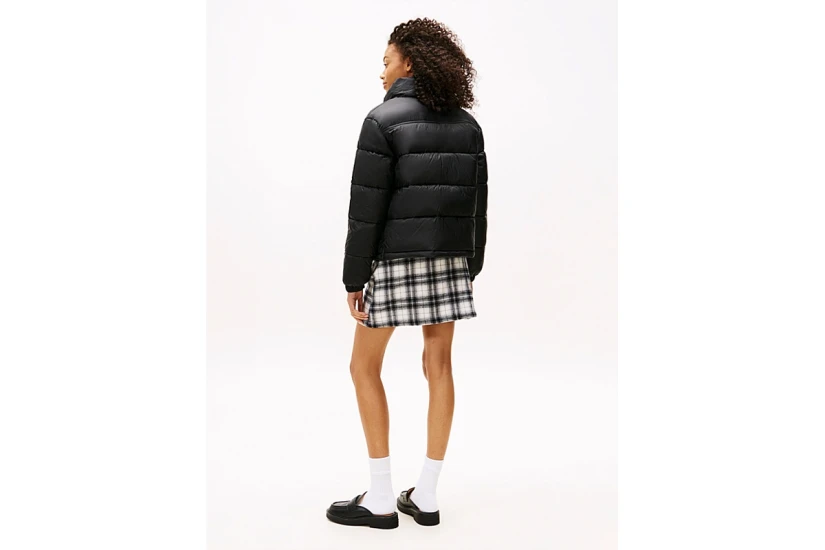 Tommy Jeans Γυναικείο Μπουφάν Puffer Μαύρο