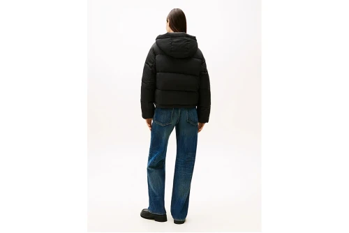 Tommy Jeans Water Repellent Ripstop Hooded Μπουφάν Puffer Γυναικείο (DW0DW21625 BDS)