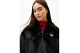 Tommy Jeans Badge Faux Fur Bomber Γυναικεία Συνθετική Γούνα Μαύρη