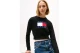 Tommy Jeans Flag Sequin Slim Πουλόβερ Γυναικείο (DW0DW21690 BDS)