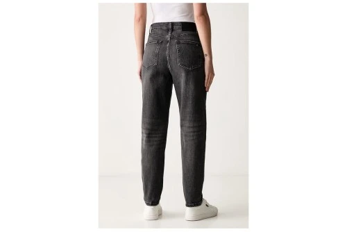 Tommy Jeans Ultra High Rise Tapered Mom Παντελόνι Τζιν Γυναικείο (DW0DW21812 1BZ)