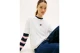 Tommy Jeans Boxy Badge Γυναικείο Κοντομάνικο T-Shirt Εκρού