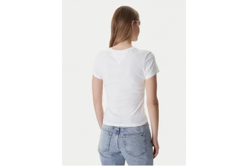 Tommy Jeans Slim Essential Logo 1 T-Shirt Γυναικείο (DW0DW22273 YBL)