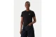 Tommy Jeans Wavy Flag Back Logo Jersey Γυναικείο Κοντομάνικο T-Shirt Μαύρο, Λευκό