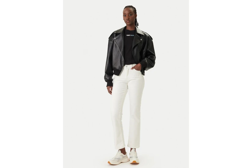 Tommy Jeans Essential Logo 2 Γυναικείο Κοντομάνικο T-Shirt Μαύρο