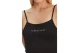 Tommy Jeans Linear Strappy Γυναικείο Φόρεμα Mini Μαύρο