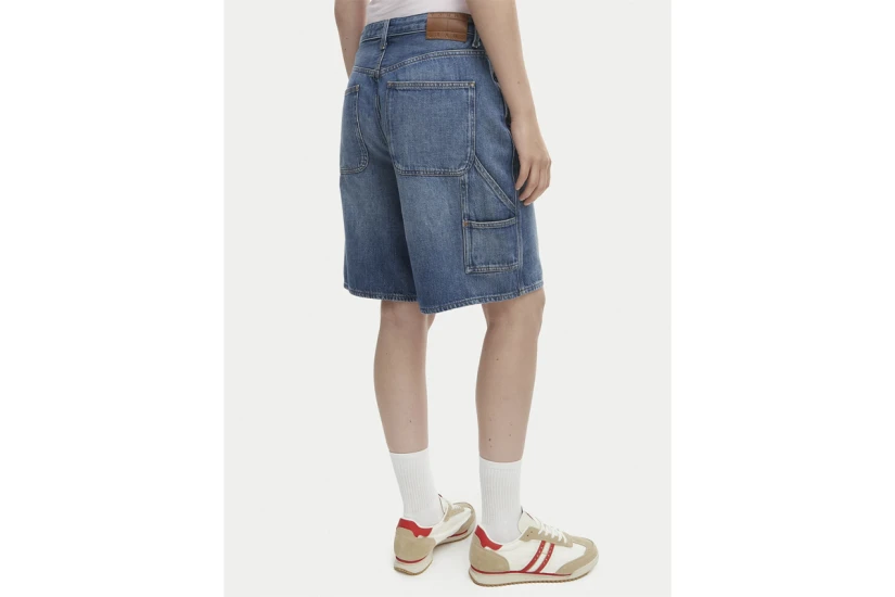 Tommy Jeans Charlie Γυναικεία Βερμούδα Τζιν Μπλε