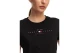 Tommy Jeans Γυναικείο Κοντομάνικο T-Shirt Μαύρο