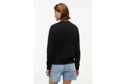 Tommy Jeans Essential Logo Μπλούζα Με Λαιμόκοψη Γυναικεία (DW0DW22829 BDS)