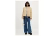 Tommy Jeans Claire High Rise Wide Leg Γυναικείο Παντελόνι Τζιν Μπλε