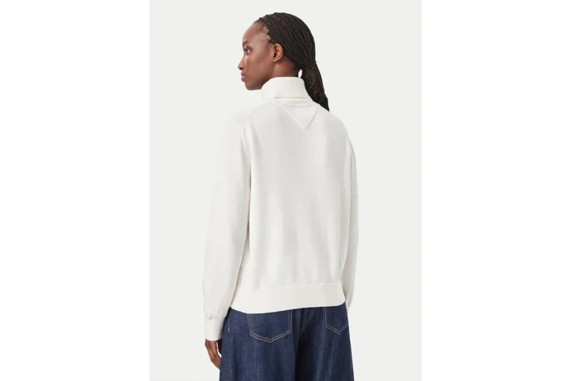 Tommy Jeans Essential Πλεκτή Μπλούζα Με Ψηλό Λαιμό Γυναικεία (DW0DW23361 YBH)