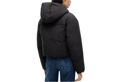 Tommy Jeans Hooded Flag Μπουφάν Puffer Γυναικείο (DW0DW23414 BDS)