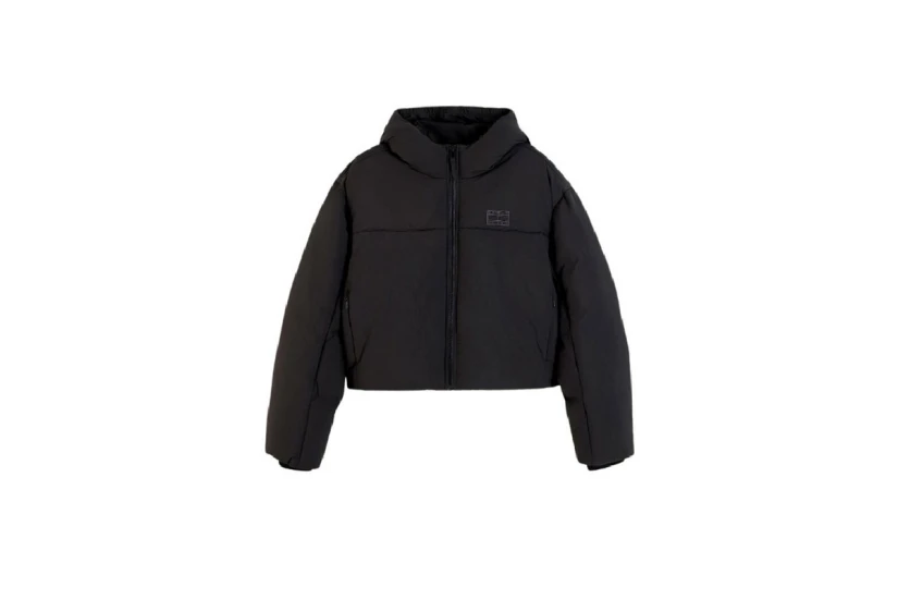 Tommy Jeans Hooded Flag Μπουφάν Puffer Γυναικείο (DW0DW23414 BDS)