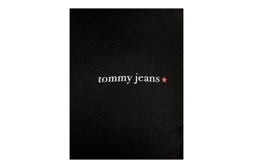 Tommy Jeans Γυναικείο Κοντομάνικο T-Shirt Μαύρο