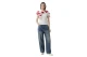 Tommy Jeans Γυναικείο Κοντομάνικο T-Shirt Εκρού