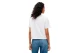 Tommy Jeans Boxy Flag Γυναικείο Κοντομάνικο T-Shirt Εκρού, Κόκκινο, Μπλε Σκούρο