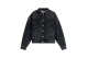 Tommy Jeans Back Rhinestone Logo Γυναικείο Μπουφάν Τζιν Μαύρο