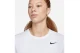 Nike Dri-FIT Γυναικείο Κοντομάνικο T-Shirt Λευκό