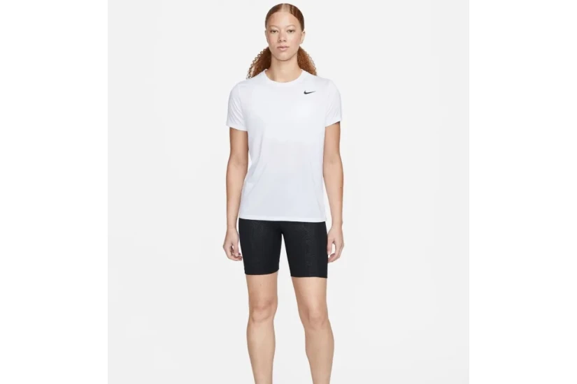 Nike Dri-FIT Γυναικείο Κοντομάνικο T-Shirt Λευκό