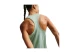 Nike Dri-FIT Γυναικεία Αμάνικη Μπλούζα Φυστικί