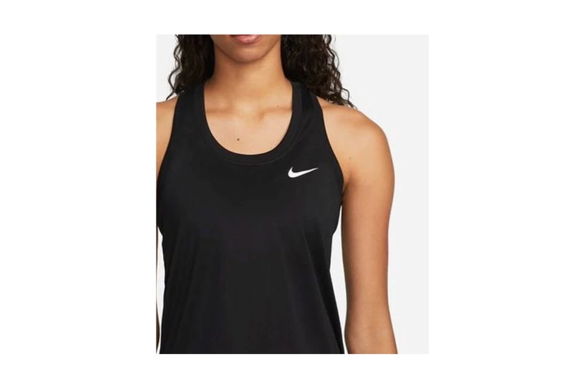 Nike Dri-FIT Γυναικεία Αμάνικη Μπλούζα Μαύρη
