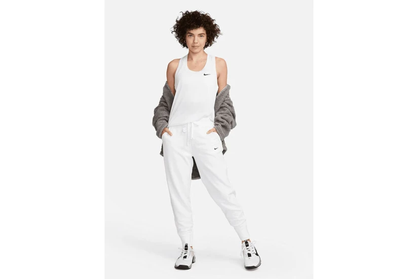 Nike Dri-FIT Γυναικεία Αμάνικη Μπλούζα Λευκή