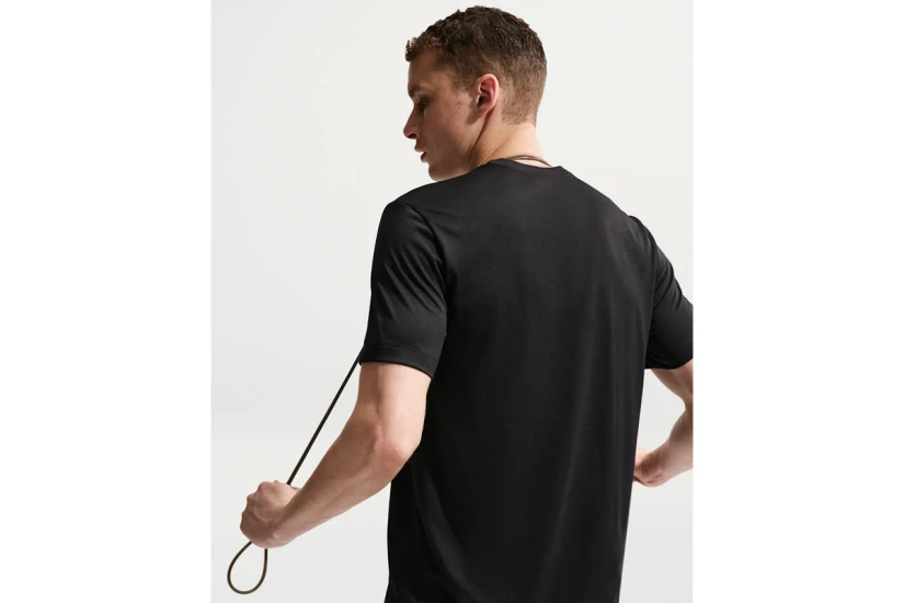 Nike Dri-FIT Legend Fitness Ανδρικό Κοντομάνικο T-Shirt Μαύρο