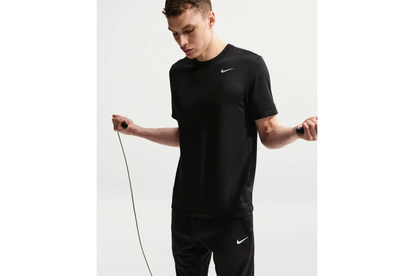 Nike Dri-FIT Legend Fitness Ανδρικό Κοντομάνικο T-Shirt Μαύρο