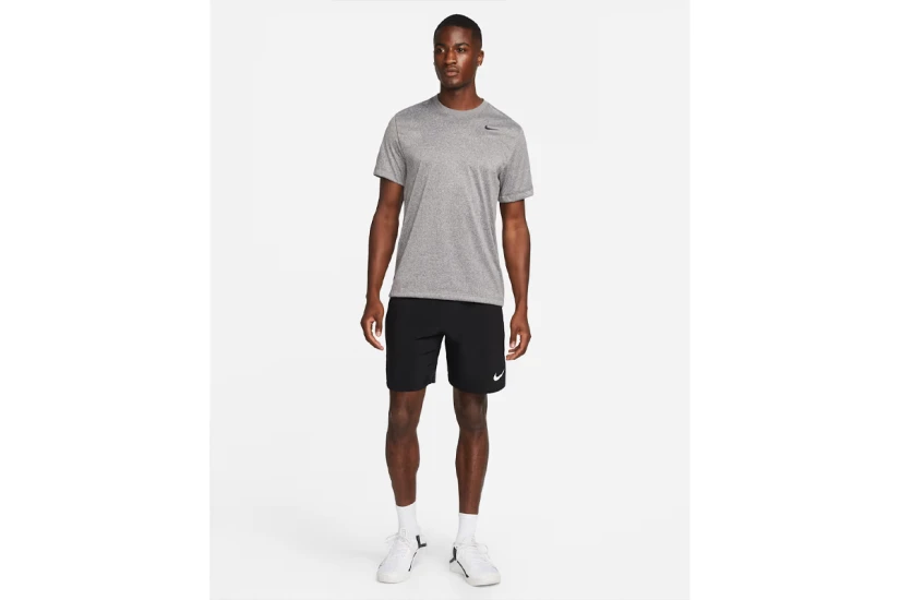 Nike Dri-Fit Legend Fitness Ανδρικό Κοντομάνικο T-Shirt Γκρι