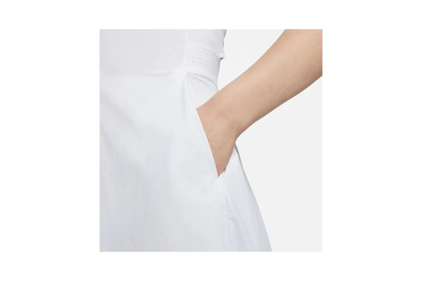 Nike Dri-FIT Advantage Tennis Γυναικείο Mini Φόρεμα Λευκό