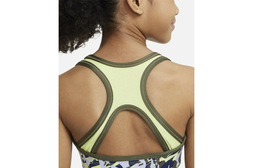 Nike Swoosh Light Support Dri-FIT Μπουστάκι Διπλής όψεως Πολύχρωμο