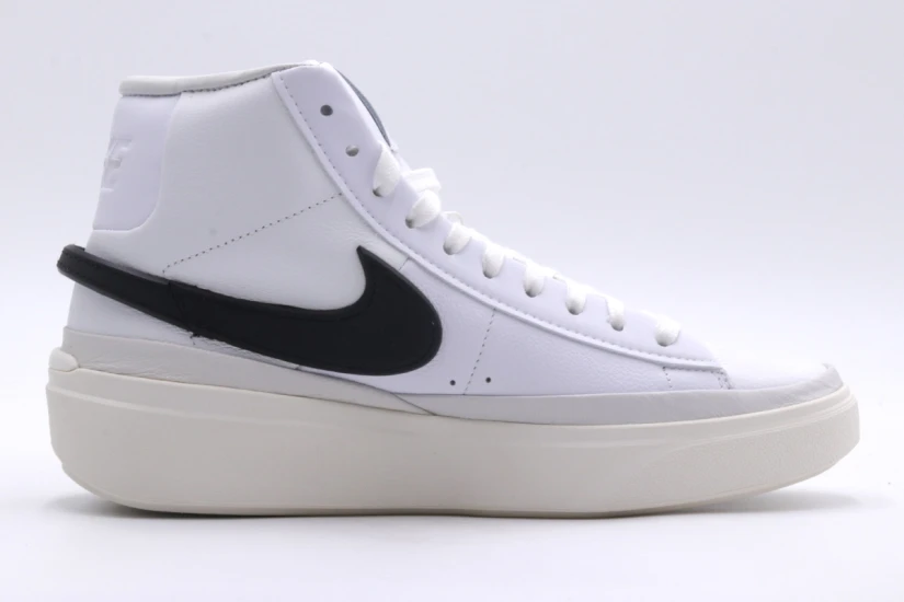 Nike Blazer Phantom Mid Ανδρικά Μποτάκια Λευκά, Μαύρα