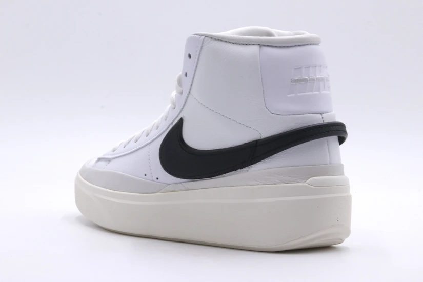Nike Blazer Phantom Mid Ανδρικά Μποτάκια Λευκά, Μαύρα